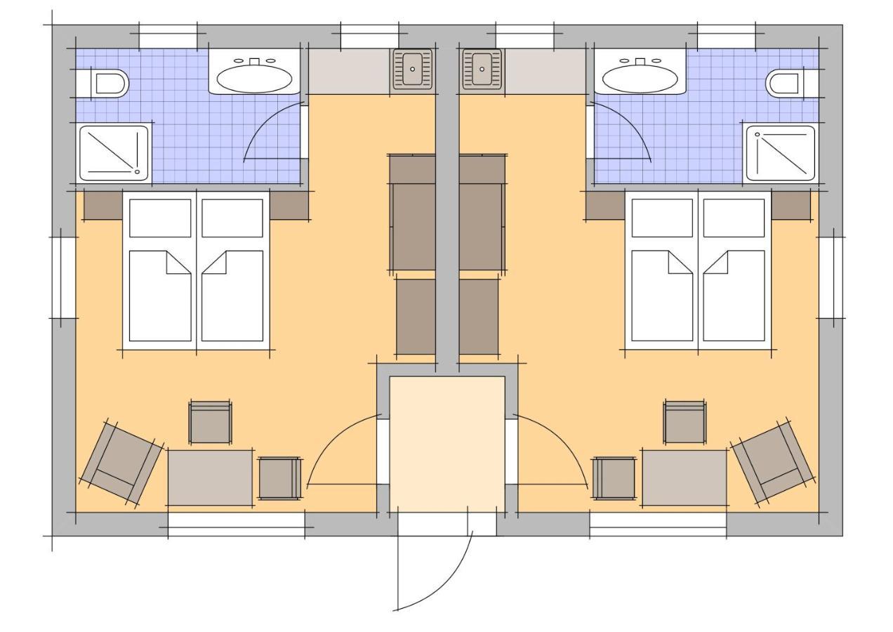 شقة Haus Waldfrieden باد سارو المظهر الخارجي الصورة